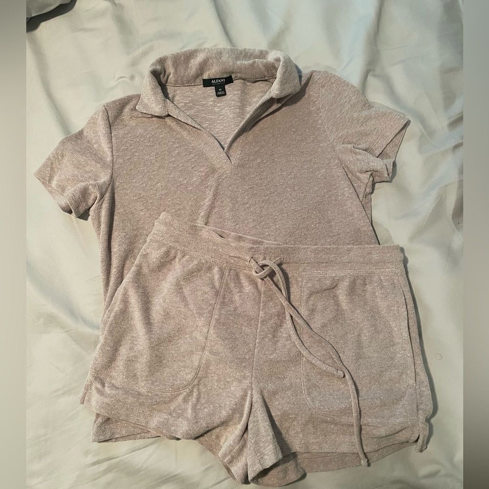 Alfani Intimates Matching Shorts Set